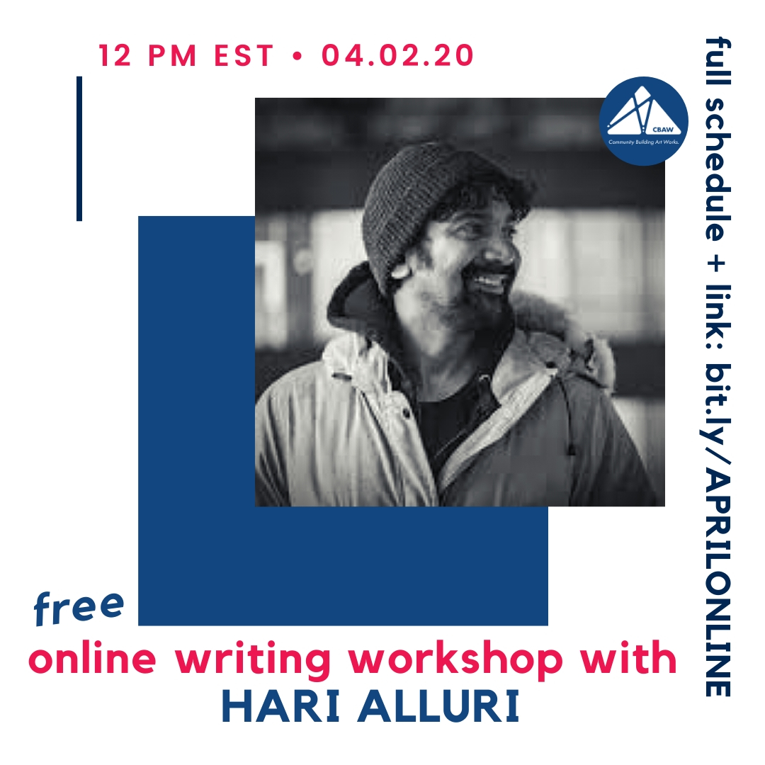 Not Impossible-Hari Alluri’s 4/2 Online Workshop