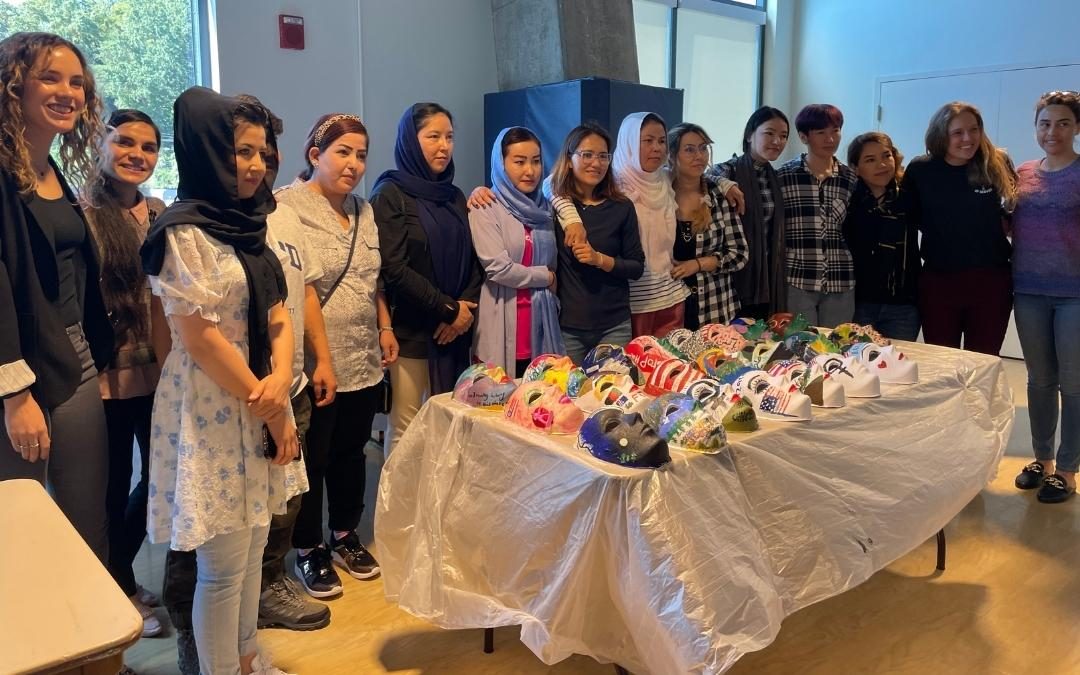Out in the Community: Supporting Afghan Refugee Combat Women Veterans