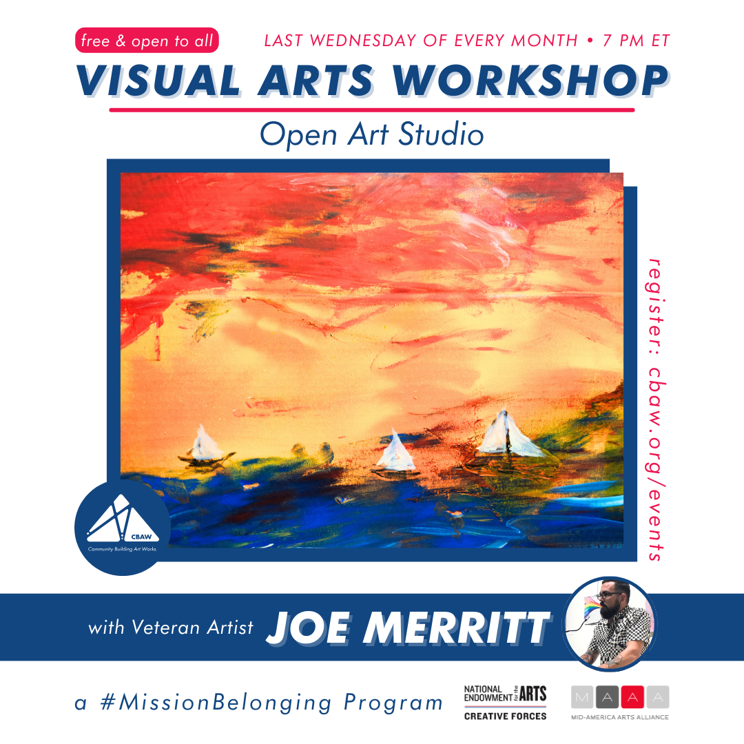 Open Art Studio - An Online Visual Arts Workshop with Joe Merritt
