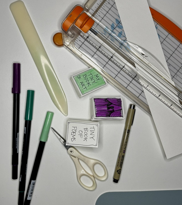Tiny Art Books by Valerie Acosta