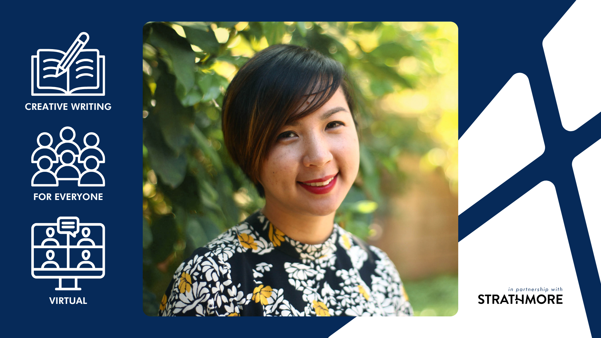 A Conversation with What Haunts You An Online Creative Writing Workshop with author Cathy Linh Che (in partnership with Strathmore)