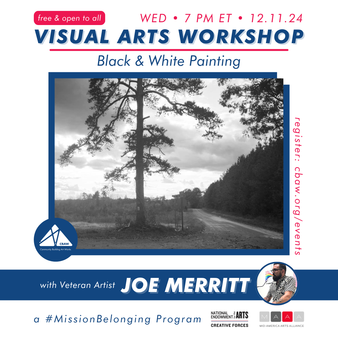 Black & White Painting with Joe Merritt