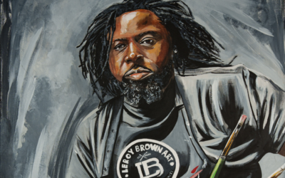 Portrait Painting — Faces: A Visual Arts Workshop with artist Leroy Brown